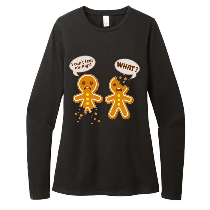 Funny Poor Gingerbread Christmas Cookies Womens CVC Long Sleeve Shirt