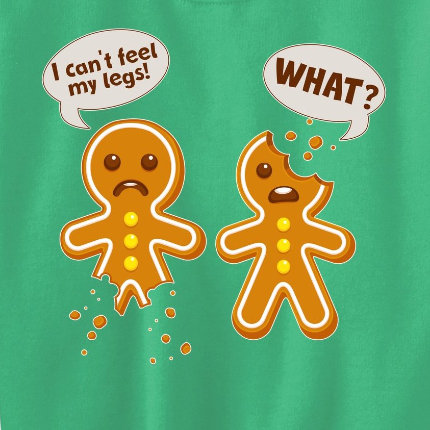Funny Poor Gingerbread Christmas Cookies Kids Sweatshirt