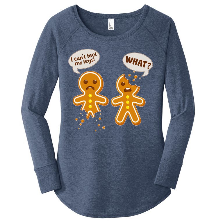 Funny Poor Gingerbread Christmas Cookies Women’s Perfect Tri Tunic Long Sleeve Shirt