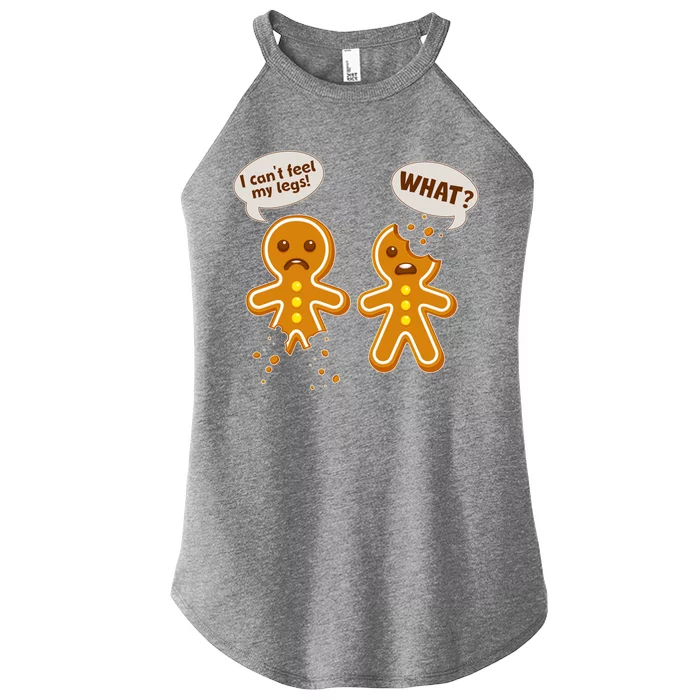 Funny Poor Gingerbread Christmas Cookies Women’s Perfect Tri Rocker Tank