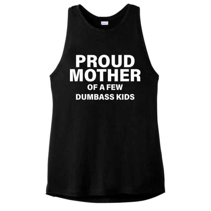 Funny Proud Mother Ladies Tri-Blend Wicking Tank