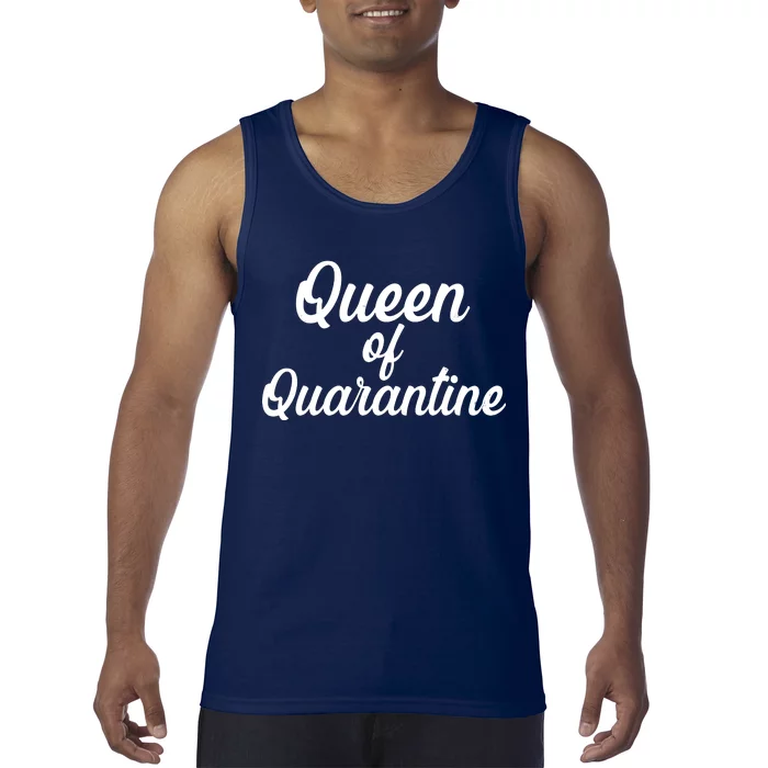 Funny Queen of Quarantine Tank Top