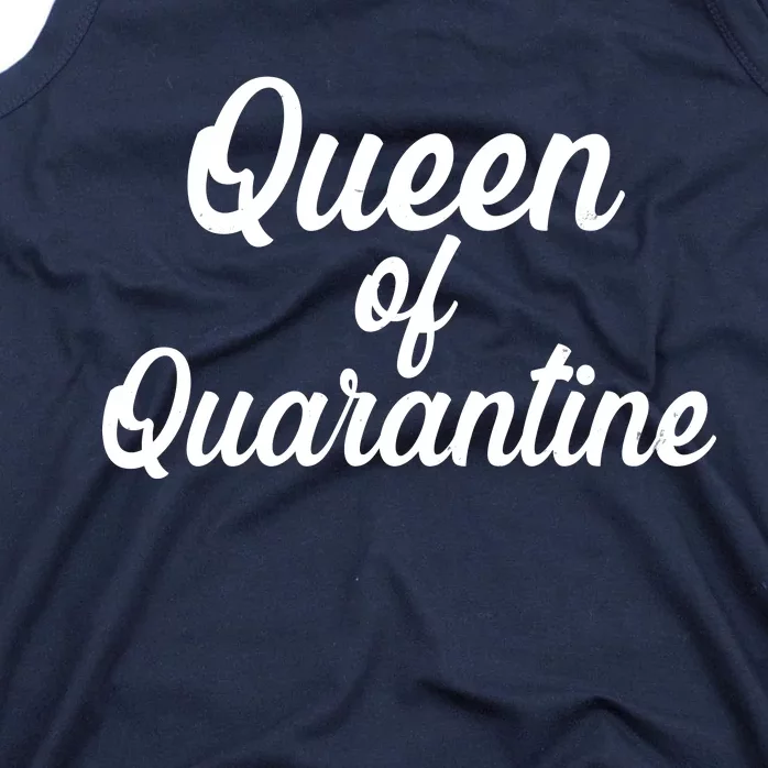 Funny Queen of Quarantine Tank Top