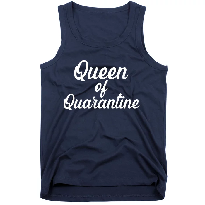 Funny Queen of Quarantine Tank Top