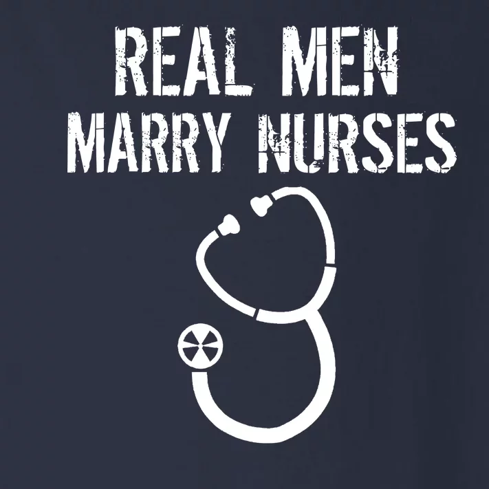 Funny Real Men Marry Nurses Medical Toddler Long Sleeve Shirt