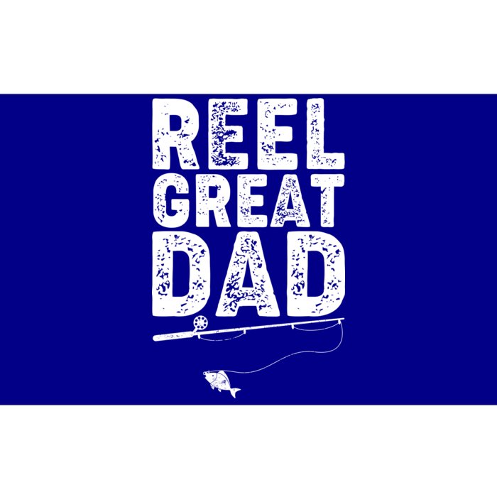 Funny Reel Great Dad Fishing Bumper Sticker