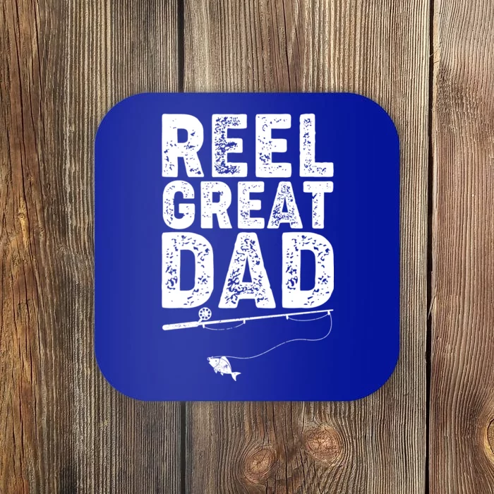 Funny Reel Great Dad Fishing Coaster