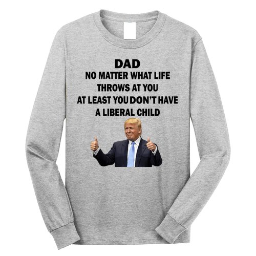 Funny Republican Dad Anti Liberal Child Long Sleeve Shirt