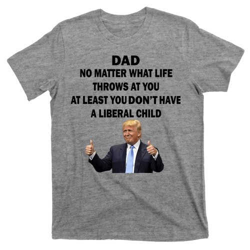 Funny Republican Dad Anti Liberal Child T-Shirt