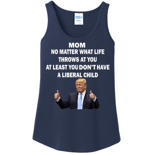Funny Republican Mom Anti Liberal Child Ladies Essential Tank