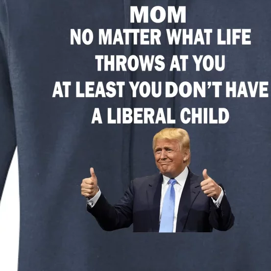 Funny Republican Mom Anti Liberal Child Women's Pullover Hoodie
