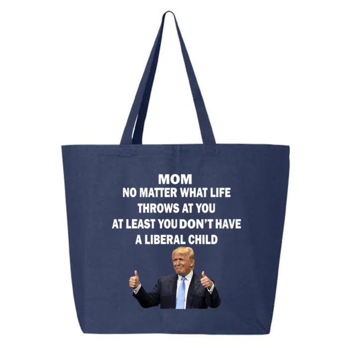 Funny Republican Mom Anti Liberal Child 25L Jumbo Tote