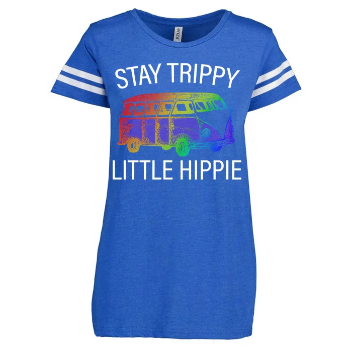 Funny Reto - Stay Trippy Little Hippie Enza Ladies Jersey Football T-Shirt