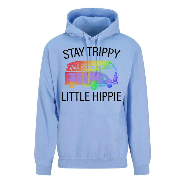 Funny Reto - Stay Trippy Little Hippie Unisex Surf Hoodie