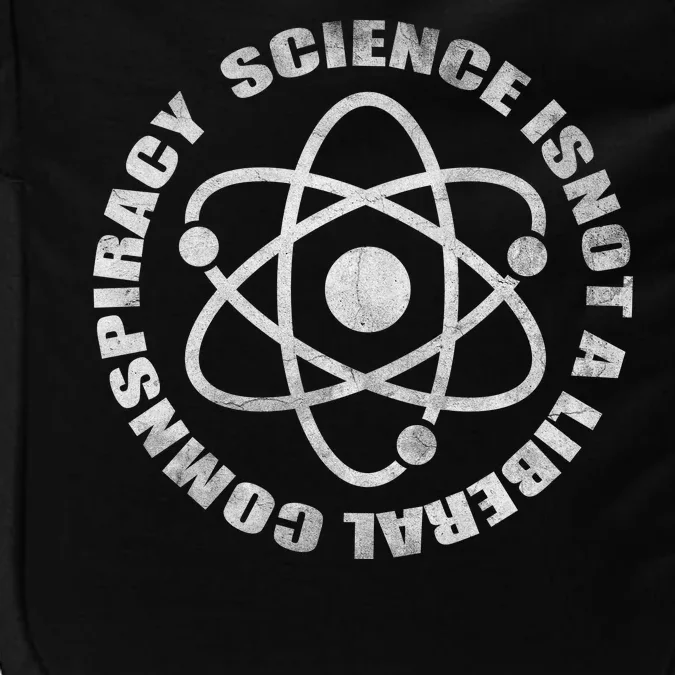 Funny Science Liberal Conspiracy Impact Tech Backpack