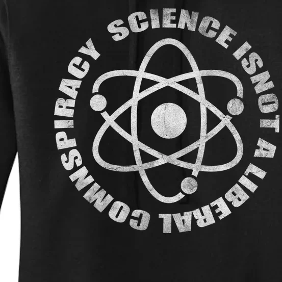 Funny Science Liberal Conspiracy Women's Pullover Hoodie