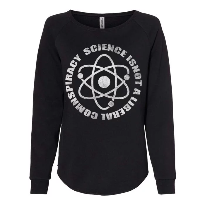 Funny Science Liberal Conspiracy Womens California Wash Sweatshirt