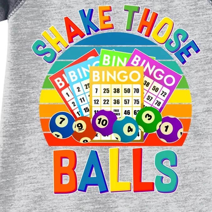 Funny Shake Those Balls Bingo Infant Baby Jersey Bodysuit