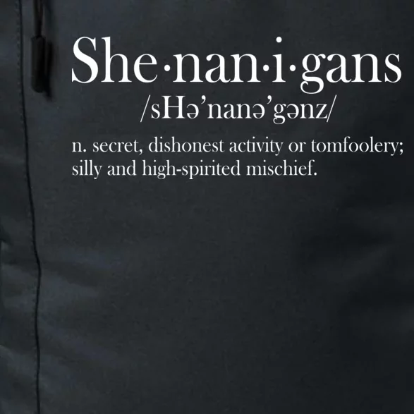 Funny Shenanigans Definition Daily Commute Backpack