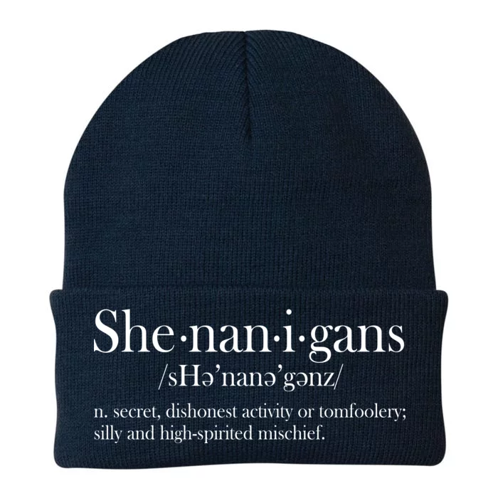 Funny Shenanigans Definition Knit Cap Winter Beanie