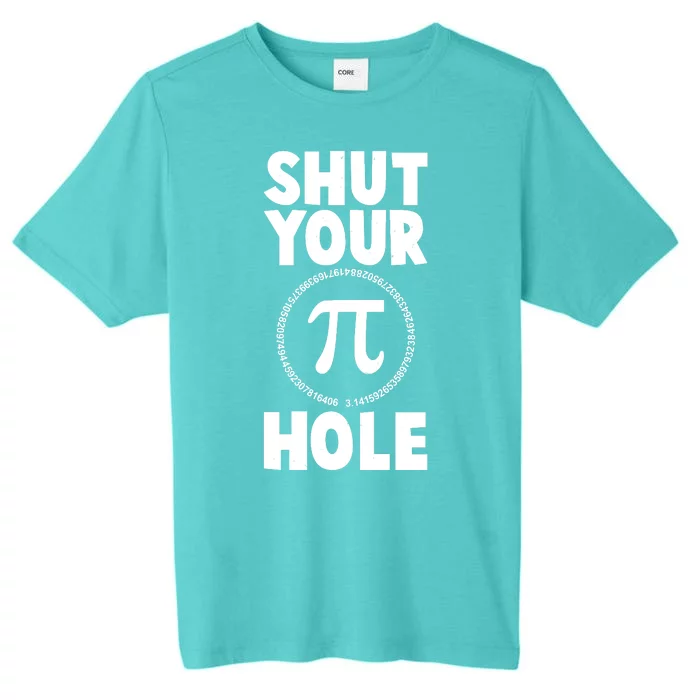 Funny Shut Your Pi Hole 3.14 March 14 ChromaSoft Performance T-Shirt