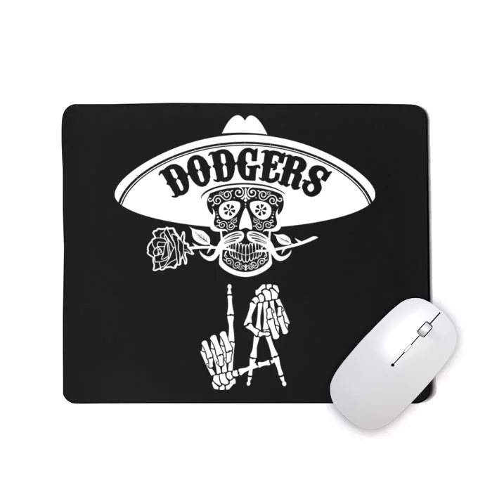 Funny Skull Dodgers Mousepad