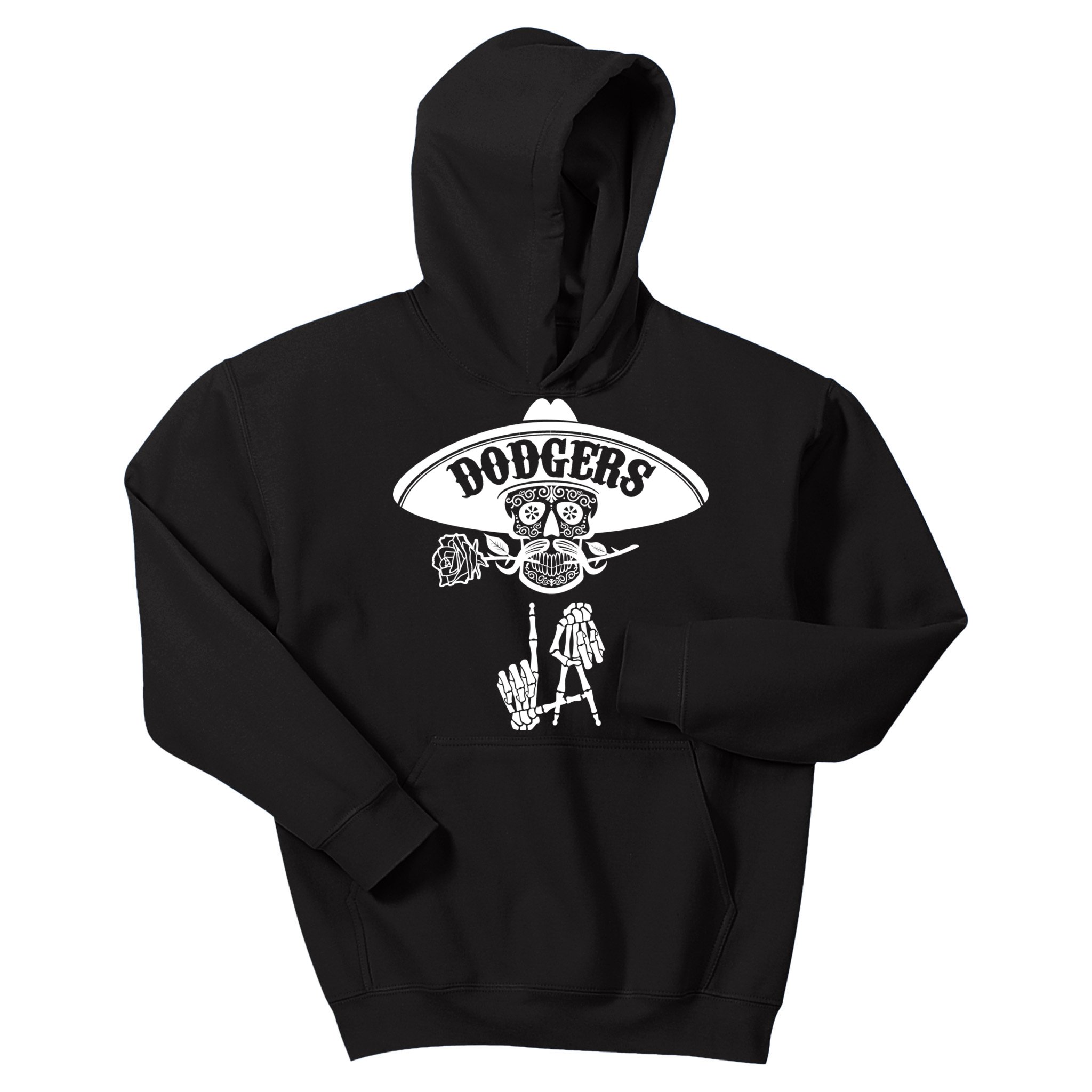 Funny Skull Dodgers Hoodie