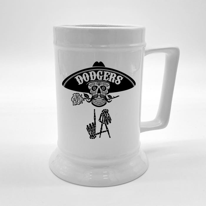 Funny Skull Dodgers Front & Back Beer Stein