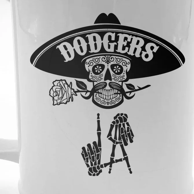 Funny Skull Dodgers Front & Back Beer Stein