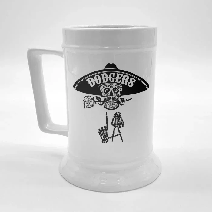 Funny Skull Dodgers Front & Back Beer Stein