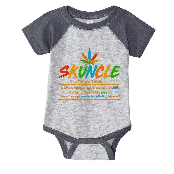 Funny Skuncle Definition Like A Regular Uncle Infant Baby Jersey Bodysuit