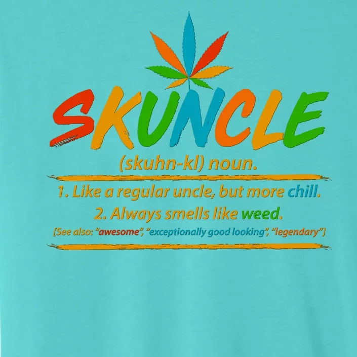 Funny Skuncle Definition Like A Regular Uncle ChromaSoft Performance T-Shirt