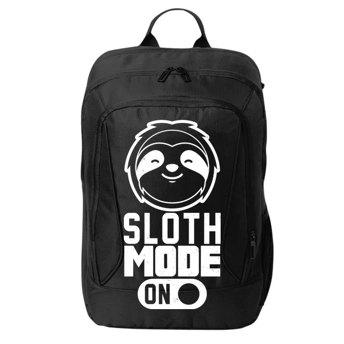 Funny Sloth Mode On City Backpack