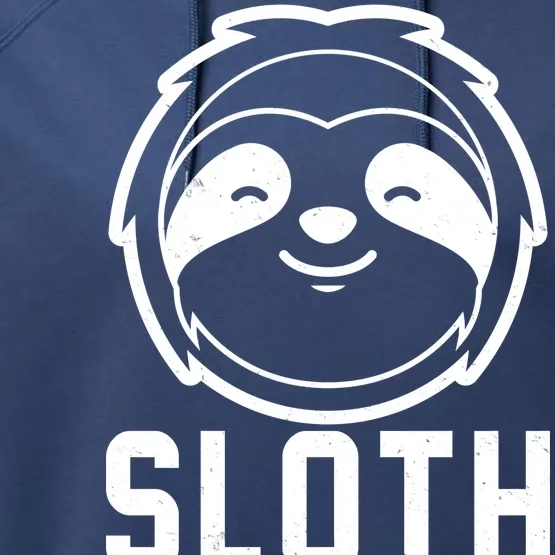 Funny Sloth Mode On Performance Fleece Hoodie