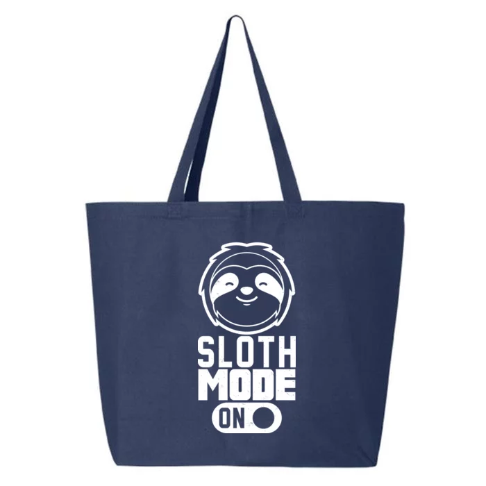 Funny Sloth Mode On 25L Jumbo Tote