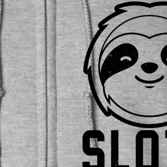 Funny Sloth Mode On Full Zip Hoodie