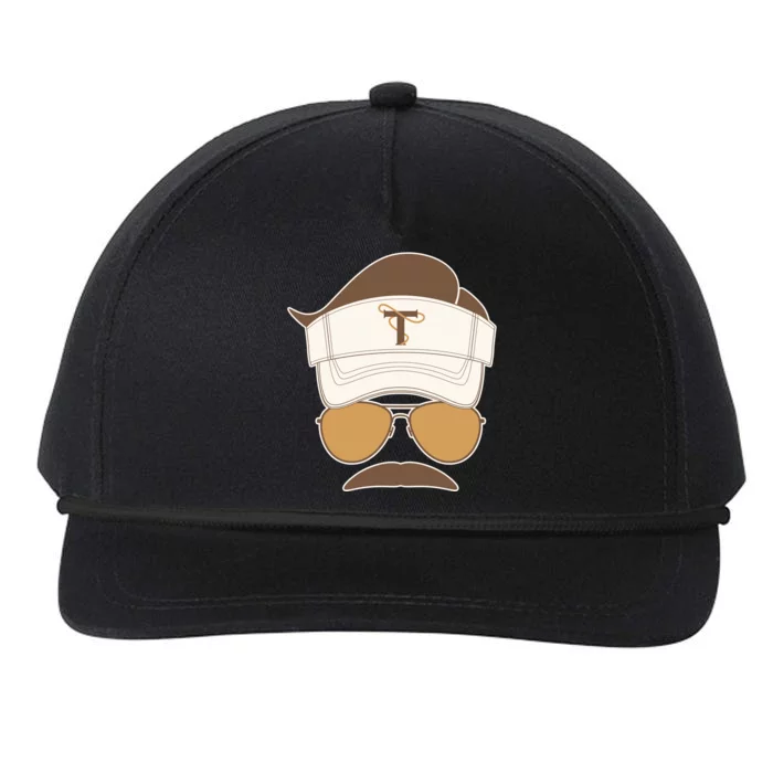 Funny Soccer Coach Snapback Five-Panel Rope Hat