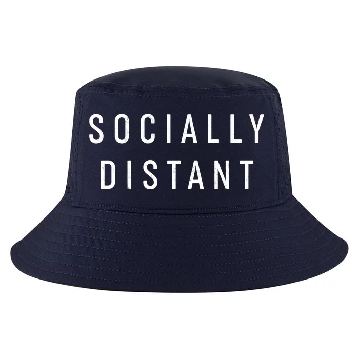 Funny Socially Distant Cool Comfort Performance Bucket Hat