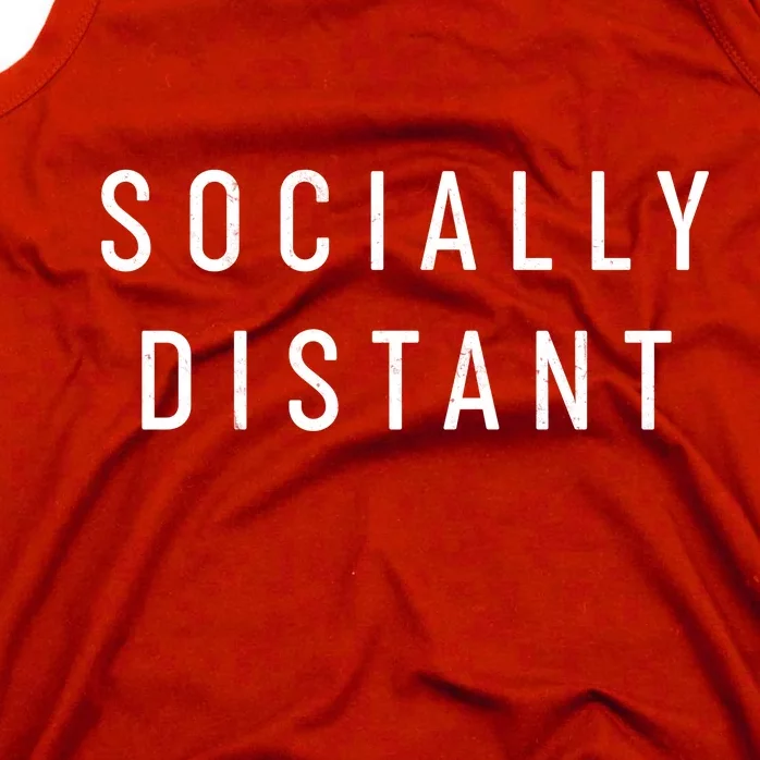 Funny Socially Distant Tank Top