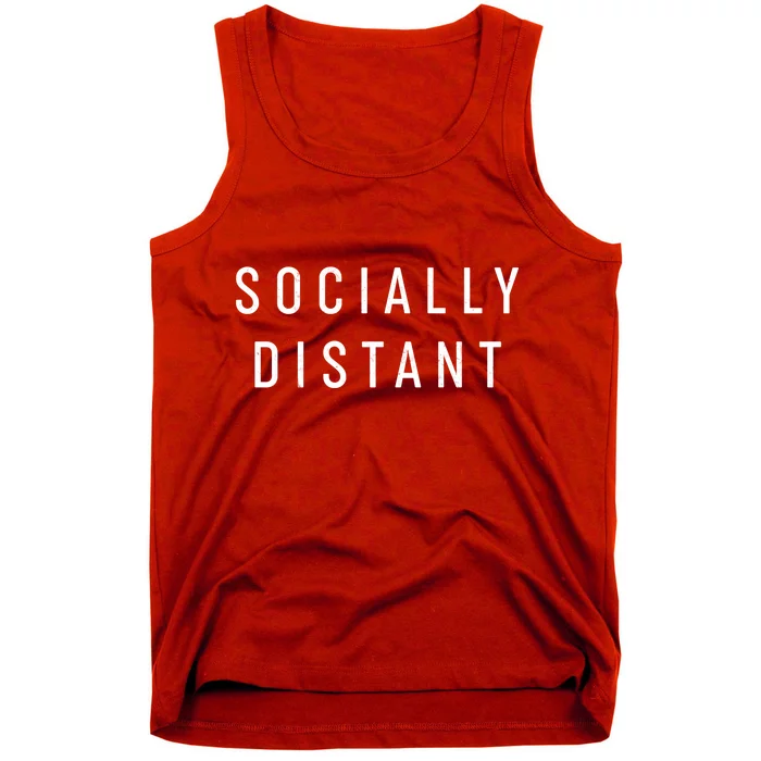 Funny Socially Distant Tank Top