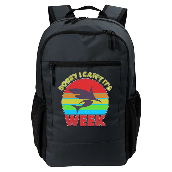 Funny Sorry I Can't It's Shark Week Daily Commute Backpack