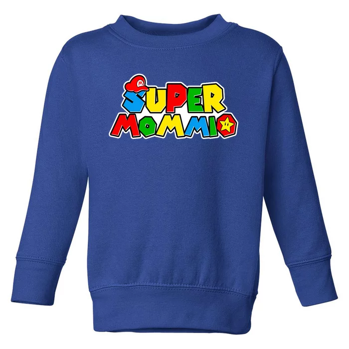 Funny Super Mommio Mother's Day Gamer Toddler Sweatshirt