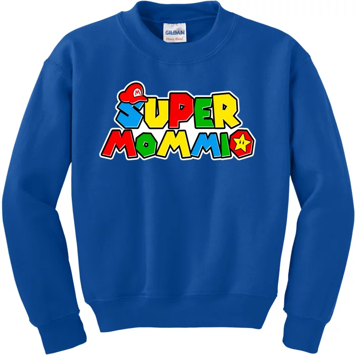 Funny Super Mommio Mother's Day Gamer Kids Sweatshirt