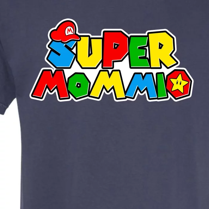 Funny Super Mommio Mother's Day Gamer Garment-Dyed Heavyweight T-Shirt