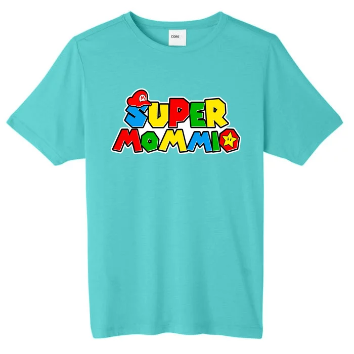 Funny Super Mommio Mother's Day Gamer ChromaSoft Performance T-Shirt