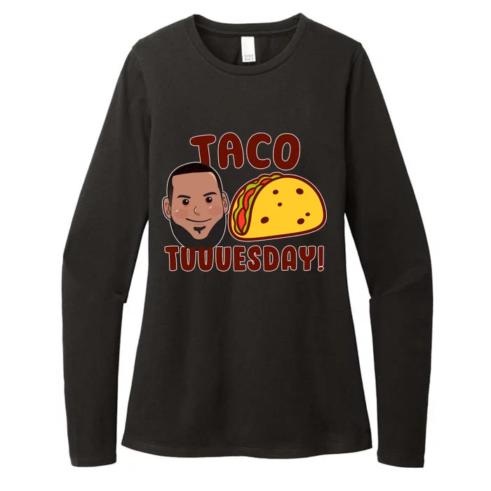 Funny Taco Tuesday Womens CVC Long Sleeve Shirt