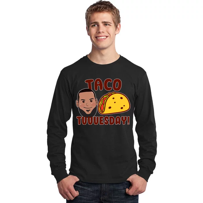 Funny Taco Tuesday Tall Long Sleeve T-Shirt