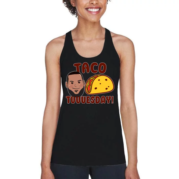 Funny Taco Tuesday Women's Racerback Tank