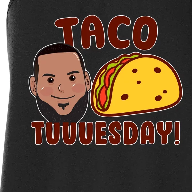 Funny Taco Tuesday Women's Racerback Tank