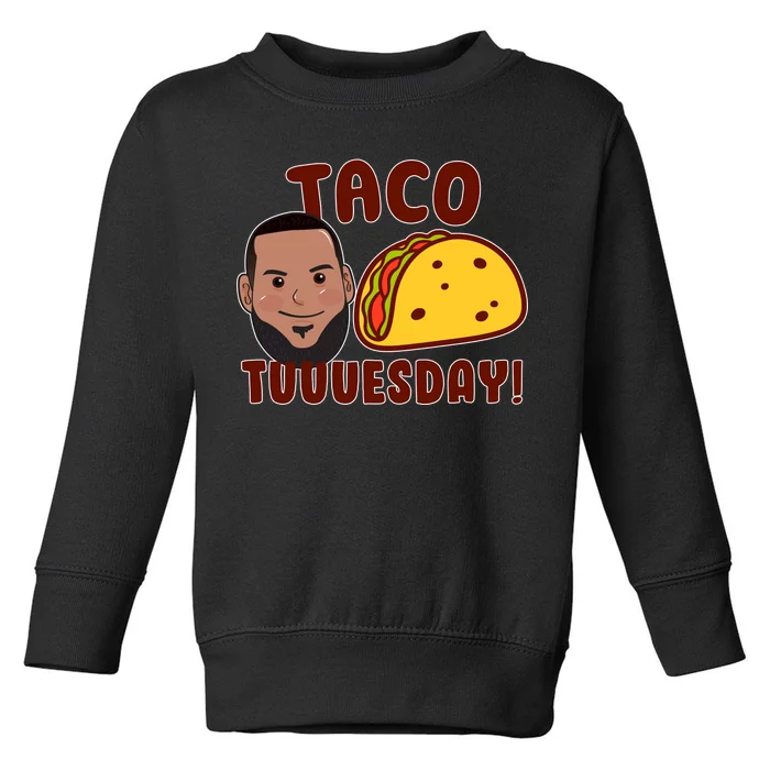 Funny Taco Tuesday Toddler Sweatshirt